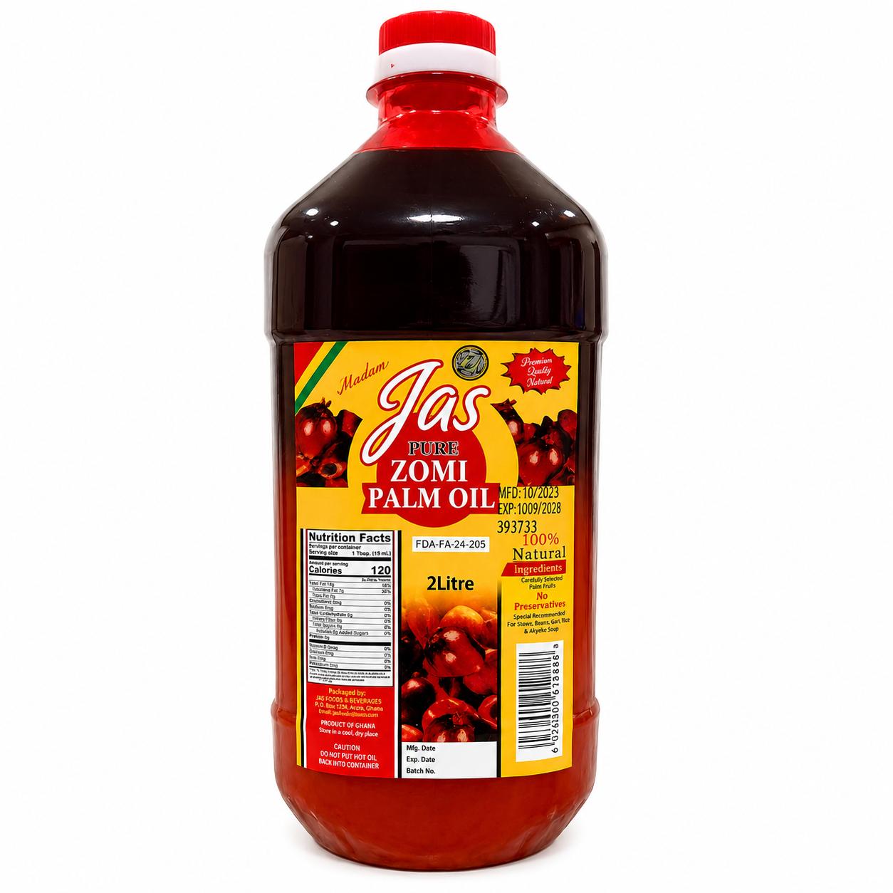 Jas Pure ZOMI Palm oil ( 2liter)